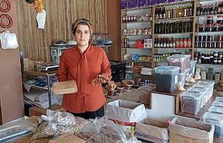 Dicle’de bağbozumu sonrası organik ürünler tezgahlardaki...
