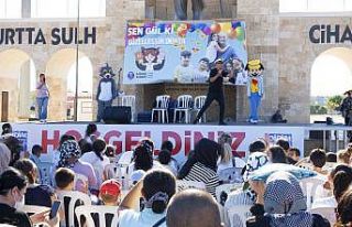 Didimli çocuklar doyasıya eğlendi