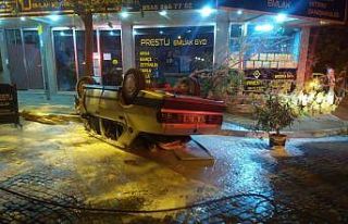 Direksiyon başında epilepsi nöbeti geçirince kaza...