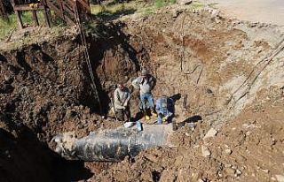 DİSKİ, içme suyu hattındaki arızayı kısa sürede...