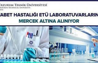 Diyabet hastalığı ETÜ laboratuvarlarında mercek...