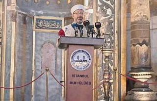 Diyanet İşleri Başkanı Erbaş: "Ayasofya...