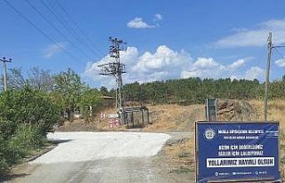 Döğüşbelen Mahallesi’nde 5 bin 500 metre asfaltlama...