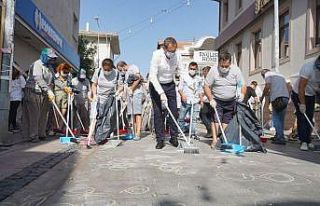 Dünya temizlik gününde Ayvalık’tan anlamlı...