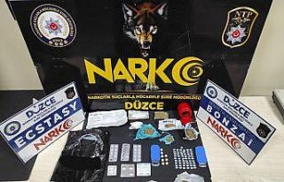 Düzce polisinden uyuşturucu operasyonu