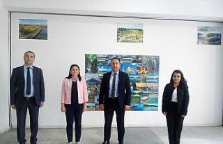 Düzce tanıtım afişleri kurumlara dağıtılıyor