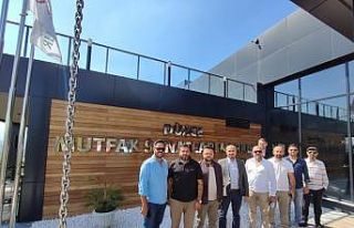 Düzceli iş adamları Mutfak Sanatları Merkezi’nde...