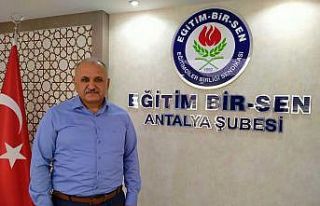 Eğitim Bir Sen Antalya Şube Başkanı Miran: “Acilen...