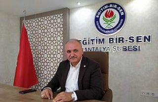 Eğitim Bir Sen Antalya Şube Başkanı Miran: “Uzaktan...