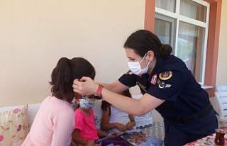 Elazığ jandarmadan KADES eğitimi