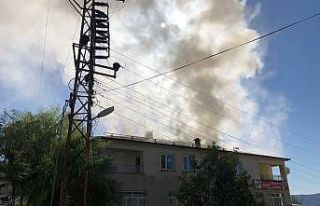 Elazığ’da korkutan yangın