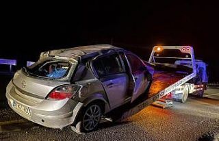 Elazığ’da trafik kazası: 1 yaralı