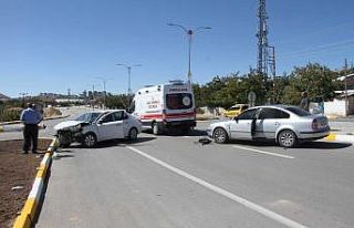 Elazığ’da trafik kazası: 2 yaralı