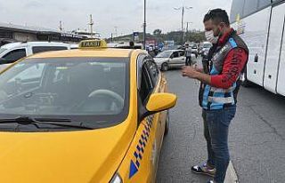 Eminönü’nde taksicilere ceza yağdı