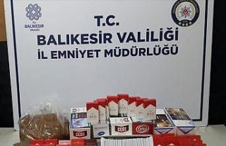 Emniyetten etil alkol ve tütün operasyonu