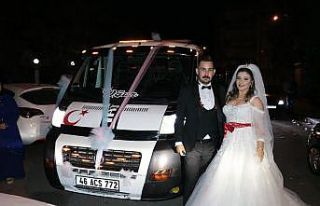 En "çekici" düğün