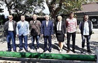 Erdekli Muhtarlardan Baycan’a güvenoyu