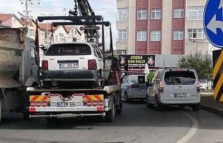 Ereğli’de trafik kazası: 1 yaralı