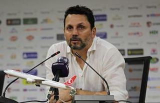 Erol Bulut: "İyi mücadele ederek 3 puanı aldık"