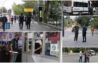 Erzincan polisinden "Güvenli Eğitim Uygulaması"