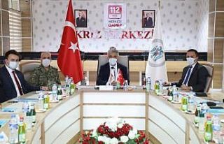 Erzincan’da Asayiş Koordinasyon, Kaymakamlar ve...