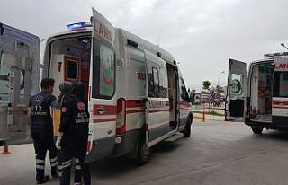 Erzincan’da saman balyalarının altında kalan...