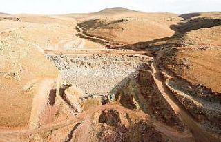 Erzurum Köşk Barajı’nda çalışmalar aralıksız...