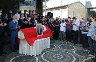 Eski Rize Belediye Başkanı Hızır Hop için belediyede...