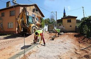 Eskikaraağaç yolları yenileniyor