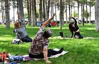 Eskişehirliler çeşitli etkinliklerle “Sporla...