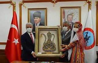 Esnaf Teşkilatları Vali Akın’ı ziyaret etti