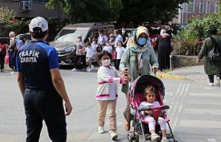 Eyüpsultan’da çocuklar, zabıtaya emanet