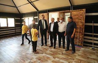 Eyyübiye’ye yeni yeşil alan ve kitap otağı