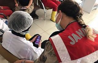 Fabrikada çalışan kadınlara KADES tanıtıldı