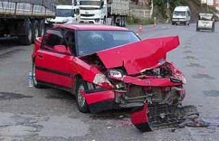 Feci kazada 2 kişi yaralandı