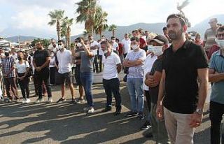 Fethiye sahil bandı esnafları birlik oldu