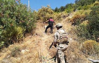 Finike’de cinayet zanlısına jandarmadan film gibi...