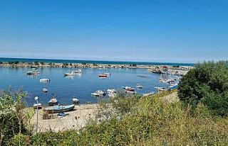 Fırtınanın getirdiği kum yüzünden balıkçı...