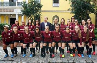 Galatasaray Kadın Futbol Takımı’nın lansmanı...