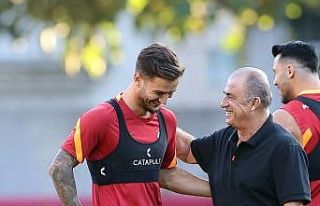 Galatasaray, Trabzonspor maçı hazırlıklarına...