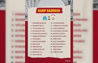 Galatasaray’ın Marsilya kamp kadrosu belli oldu