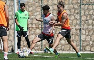 Gaziantep FK, Antalyaspor maçı hazırlıklarını...