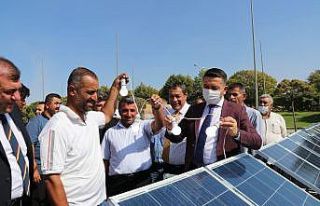 Gaziantep’te 140 çiftçiye güneş paneli dağıtıldı