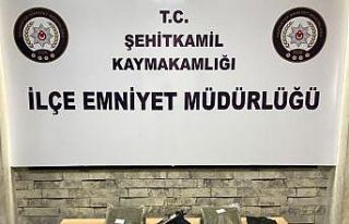 Gaziantep’te 3 kilo bonzai ele geçirildi