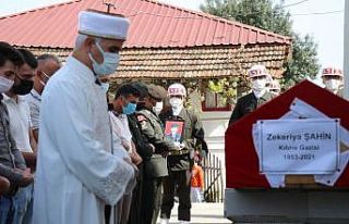 Gaziler Gününde vefat eden Kıbrıs Gazisi son yolculuğuna...