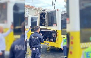 Gaziosmanpaşa’da İETT otobüsünde yangın çıktı