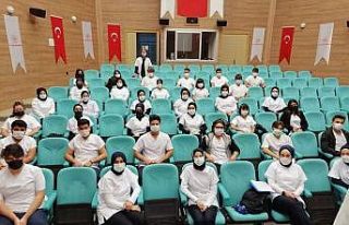 Genç öğrencilere iş sağlığı eğitimi verildi