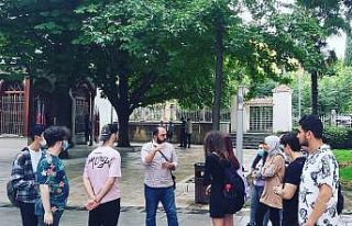 Gençler Bursa’yı adımladı