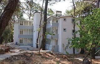 Gençlik kampının yapımında sona gelindi