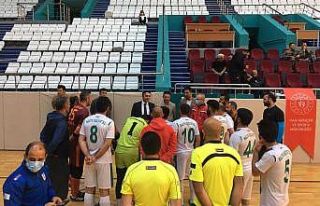 Genel Sekreter Çelikel, görme engelliler futsal...